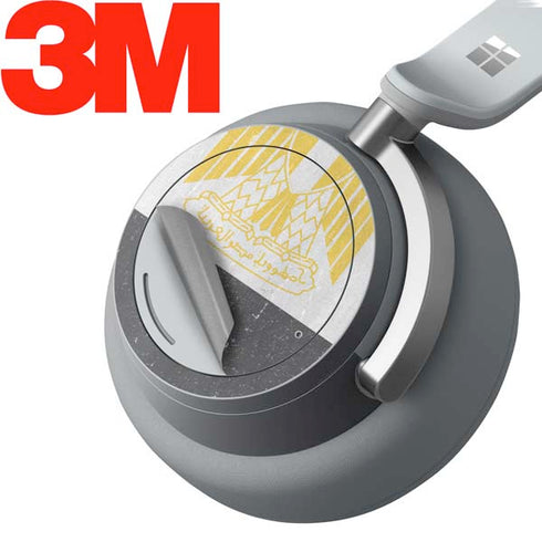 Egypt Flag Distressed Surface Headphones Skin